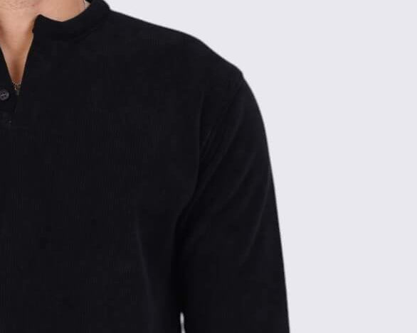 Henely shirt - black