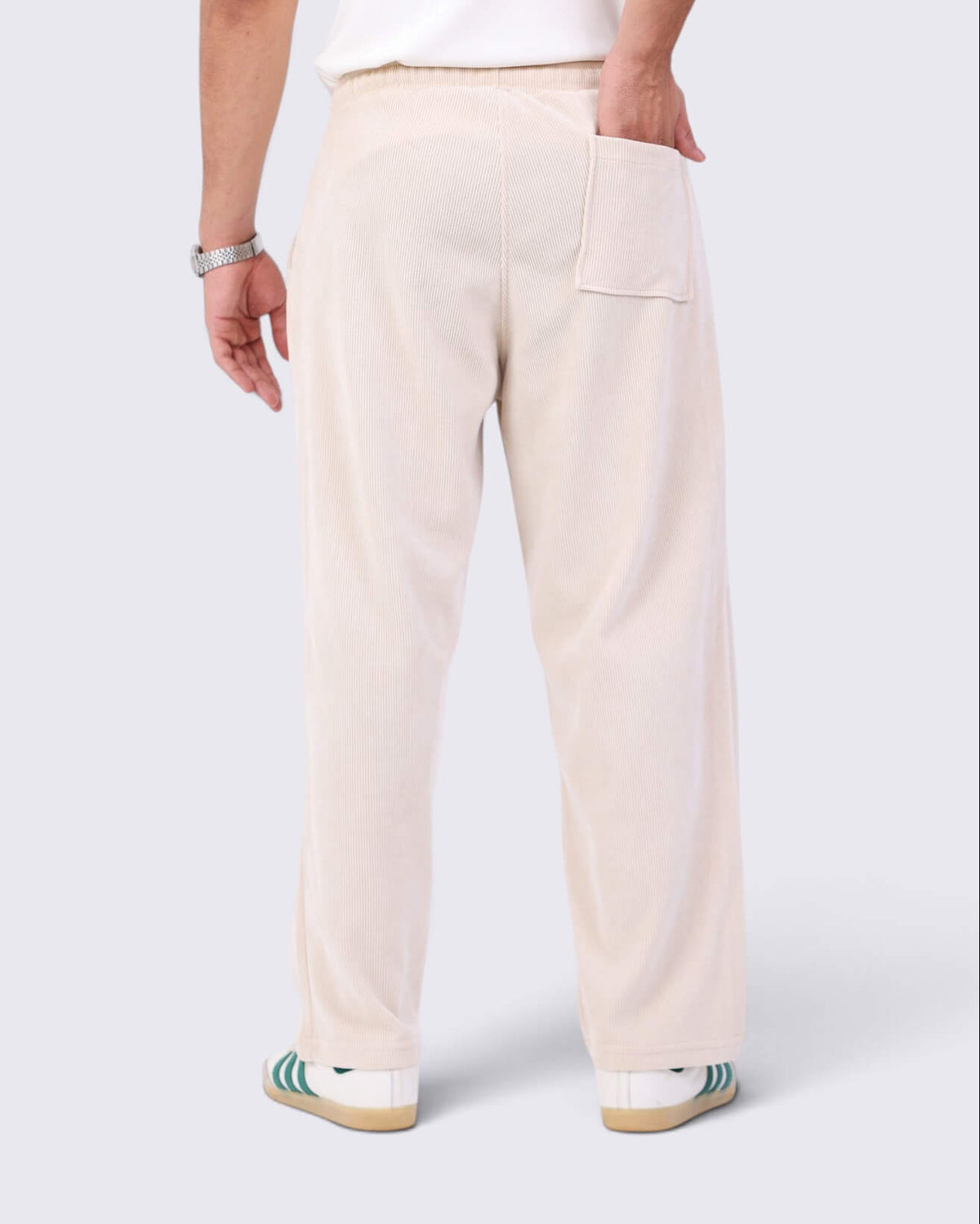 Ripped Sweatpants Beige