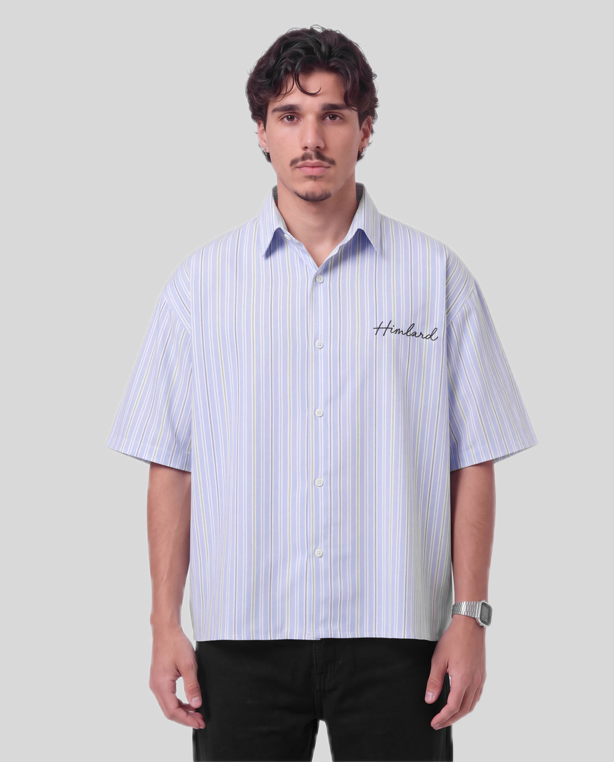 Himland Oversized Embroidered Shirt