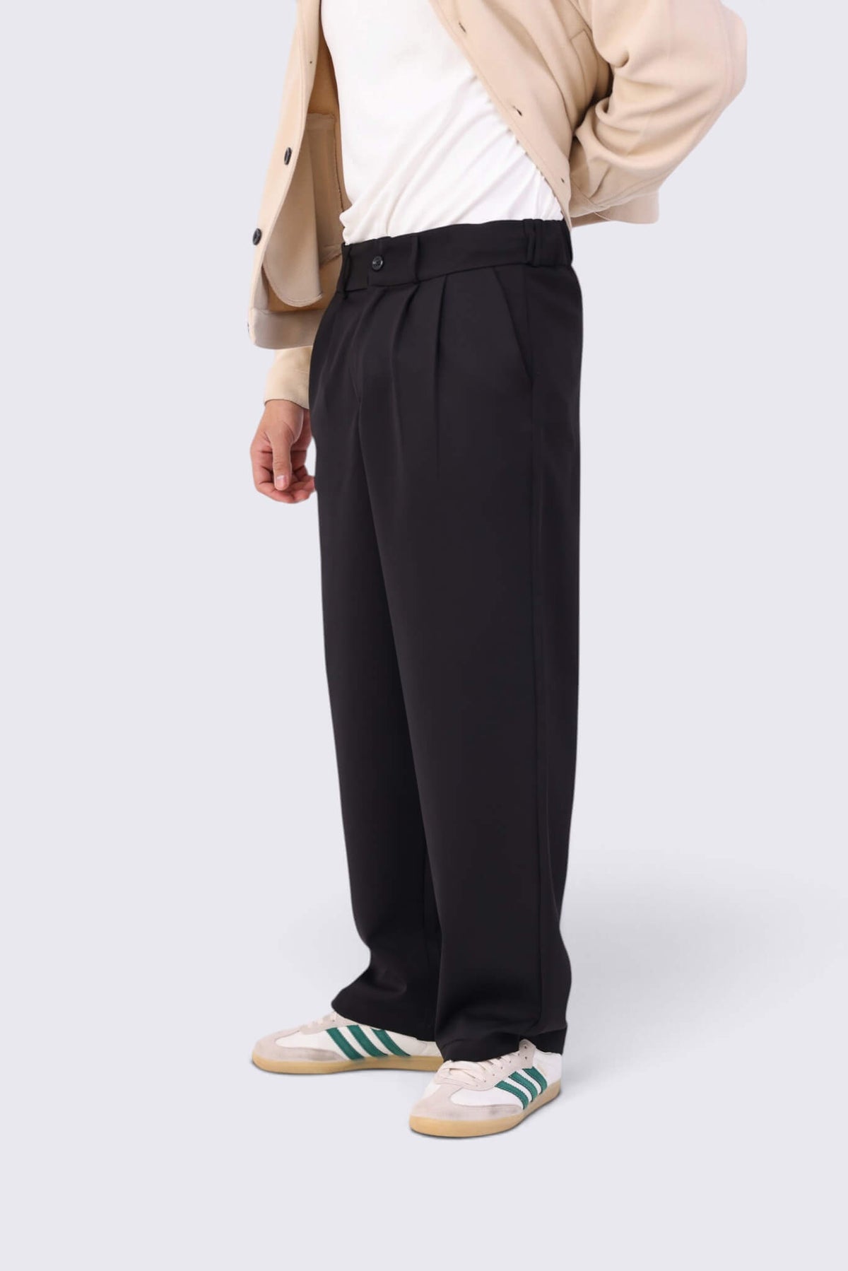 Old Money Pants Black