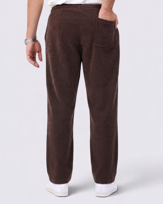 ripped, brown sweatpants 4