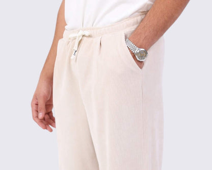 Ripped Sweatpants Beige