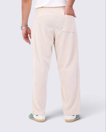 Ripped Sweatpants Beige
