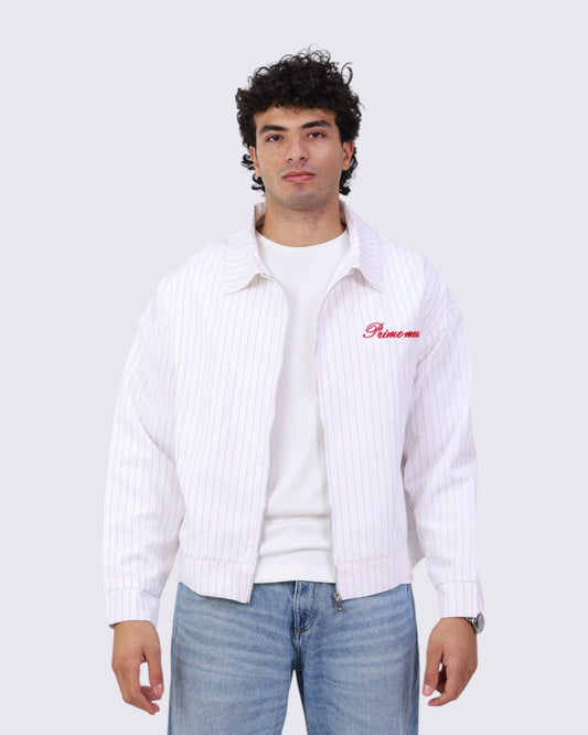 Stripes Jacket White