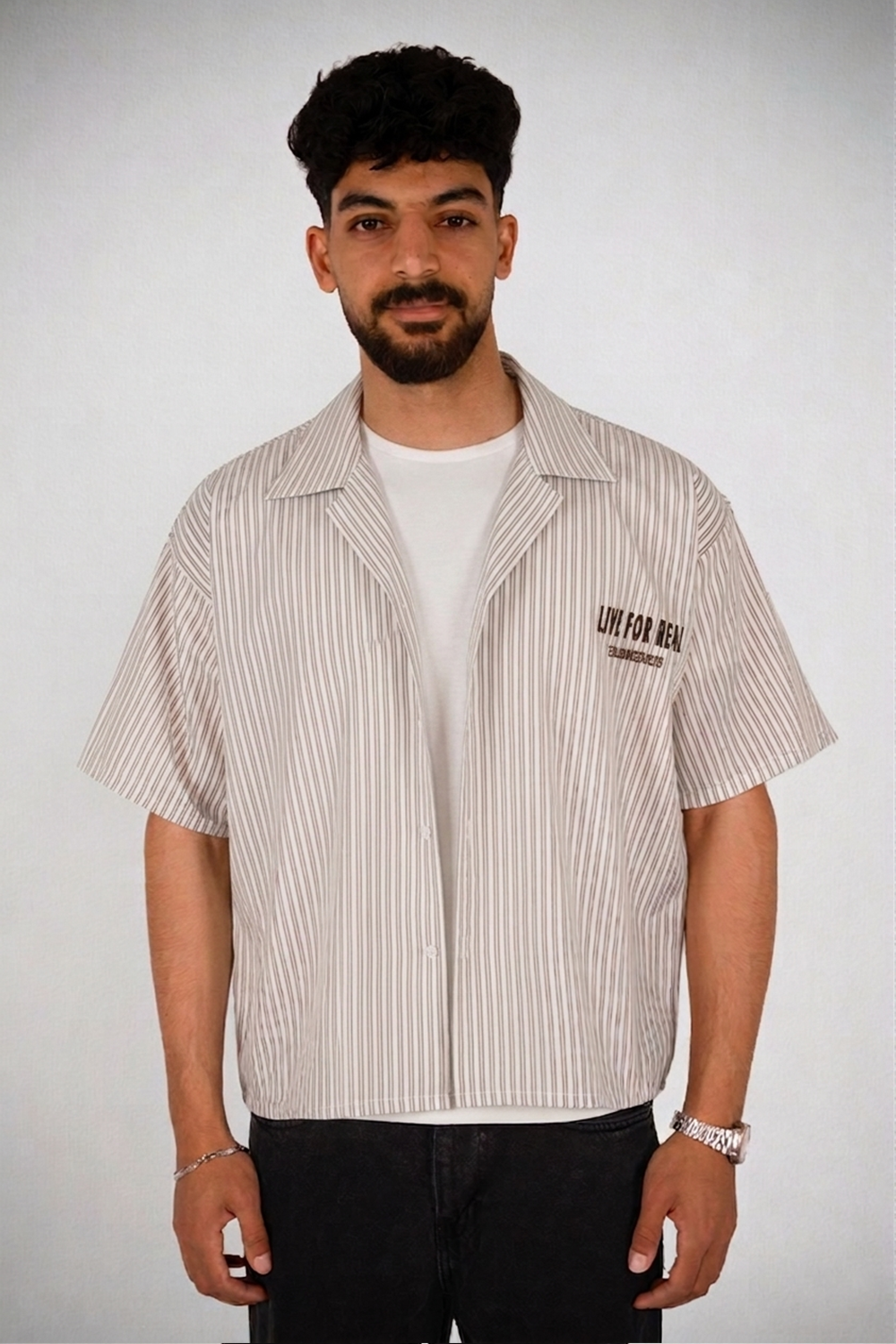 Live For Real-Box Fit-Shirt