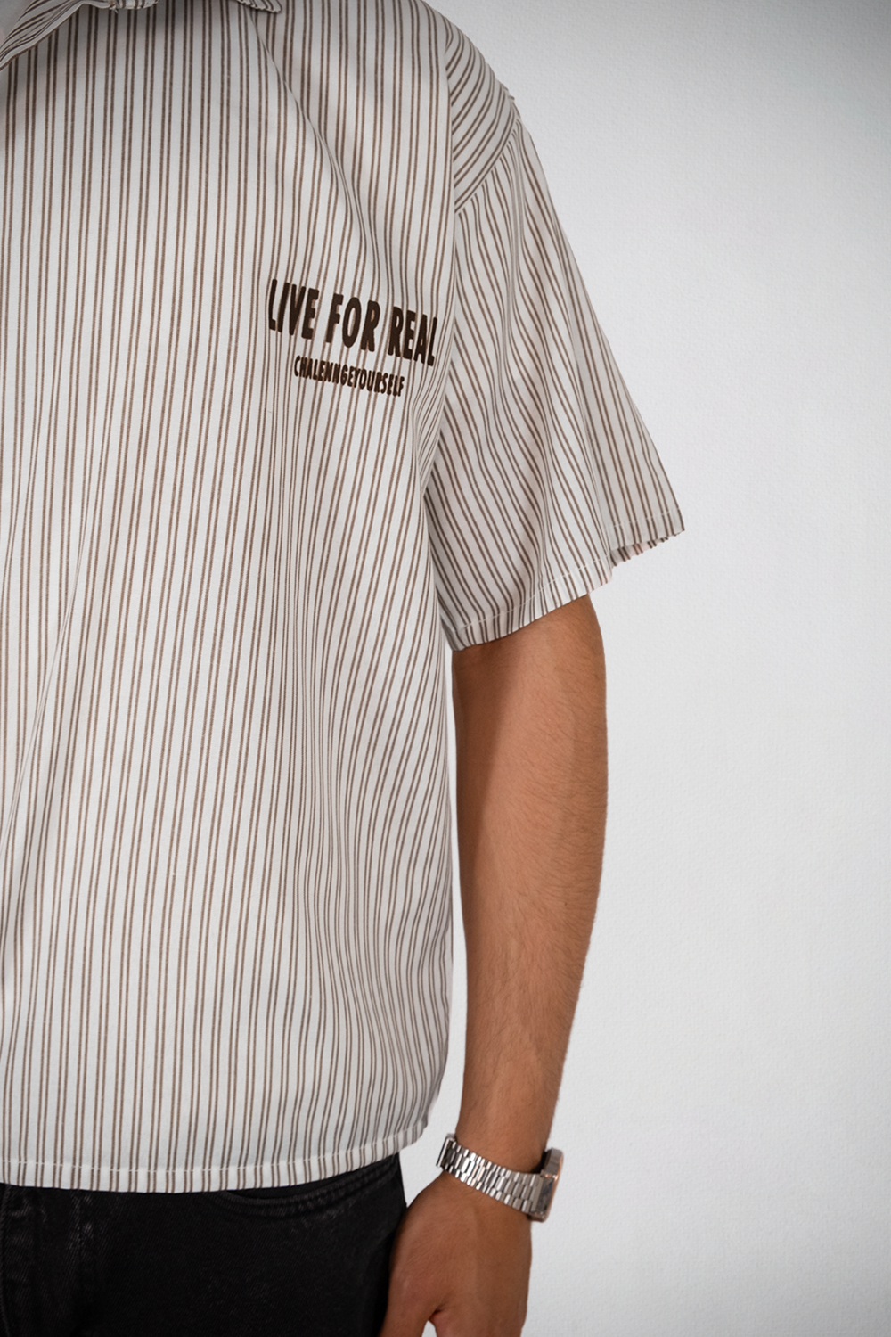 Live For Real-Box Fit-Shirt