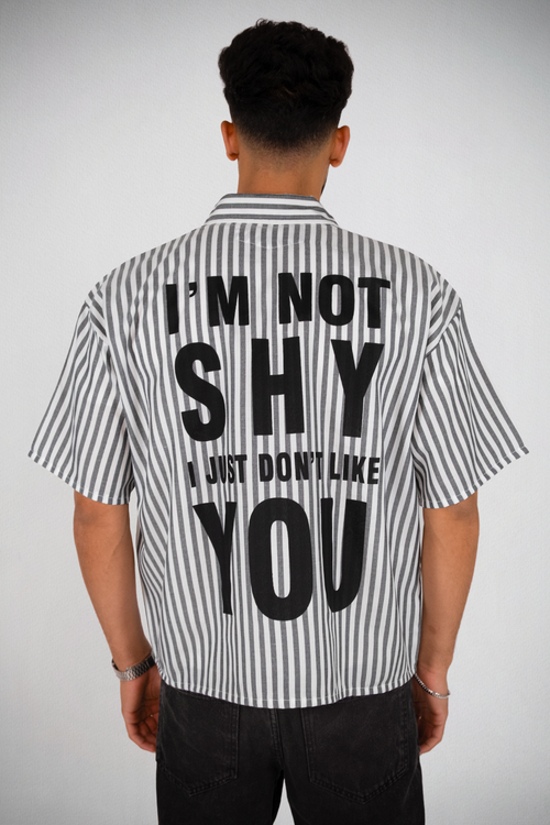 I'm Not Shy-Box Fit-Shirt