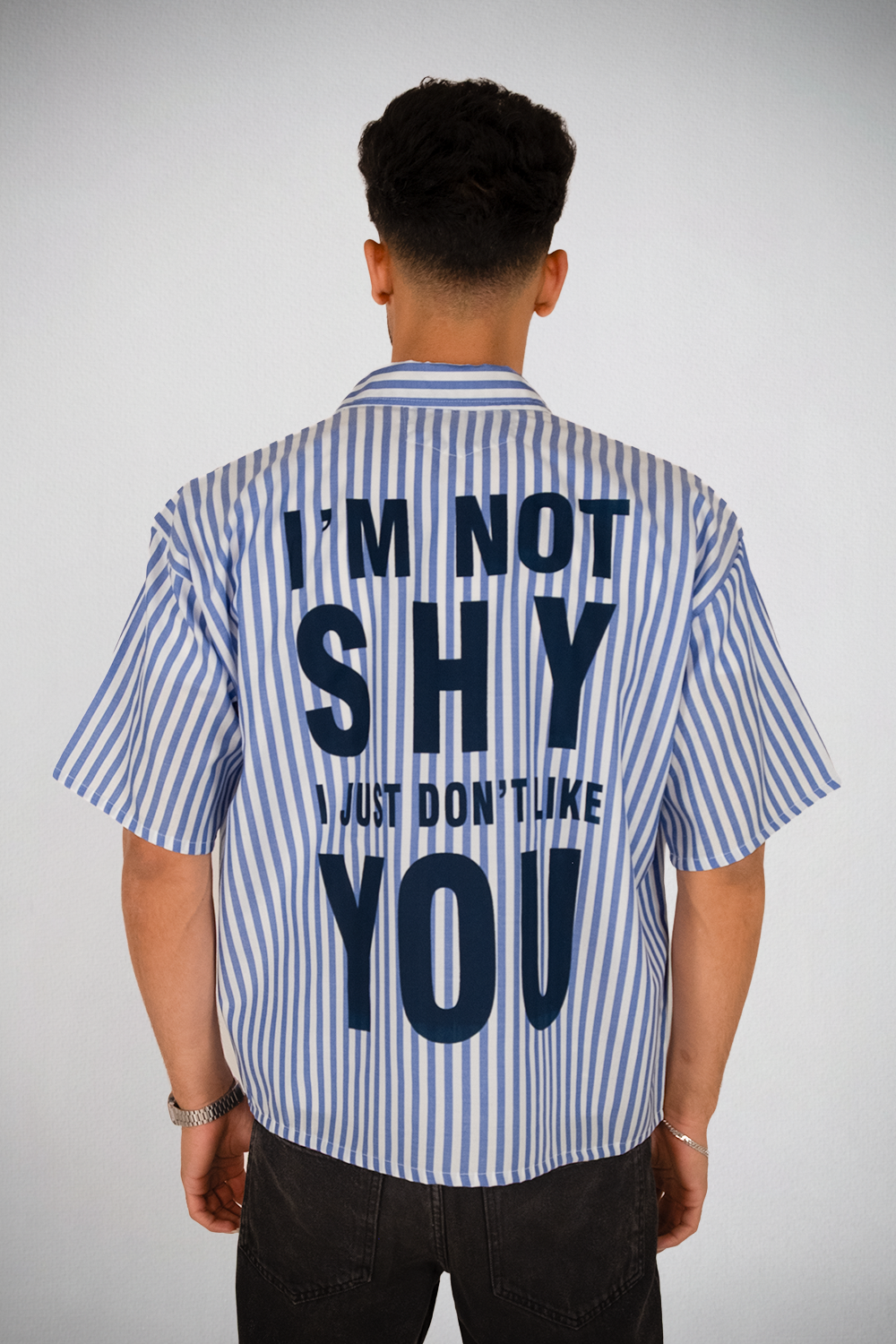 I'm Not Shy-Box Fit-Shirt