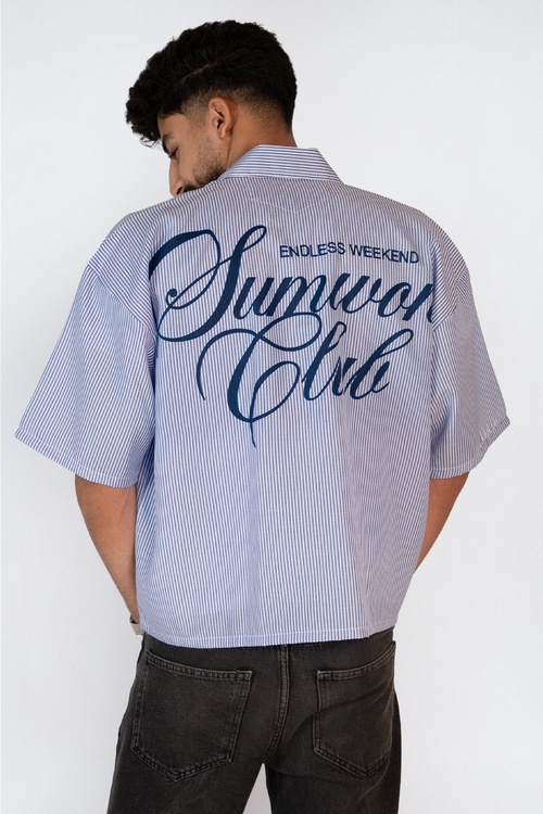 Endless Weekend Stripe Shirt – Blue