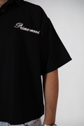 Prime Essential Oversized Shirt – Black