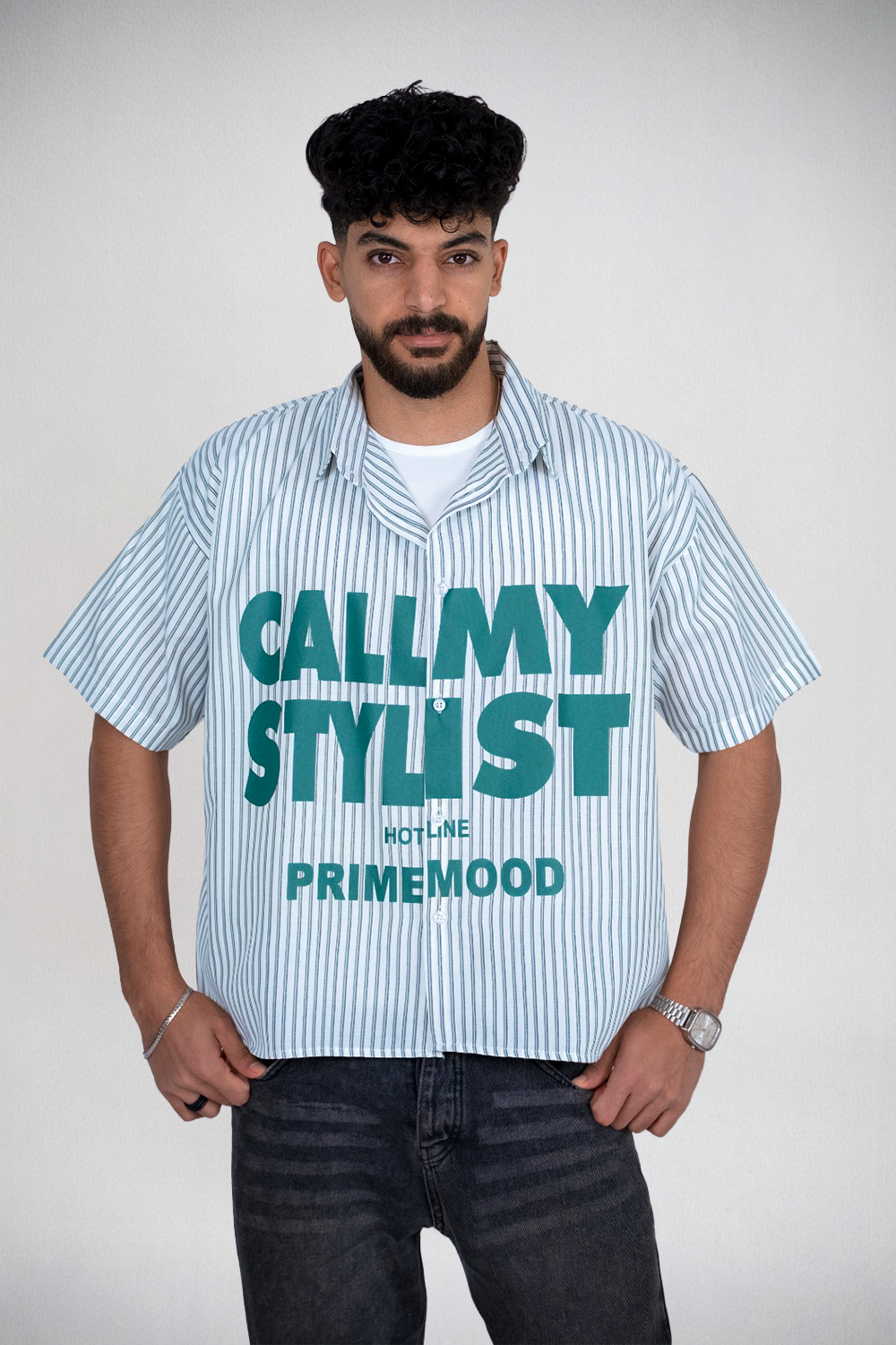 Call My Stylist -Box Fit-Shirt