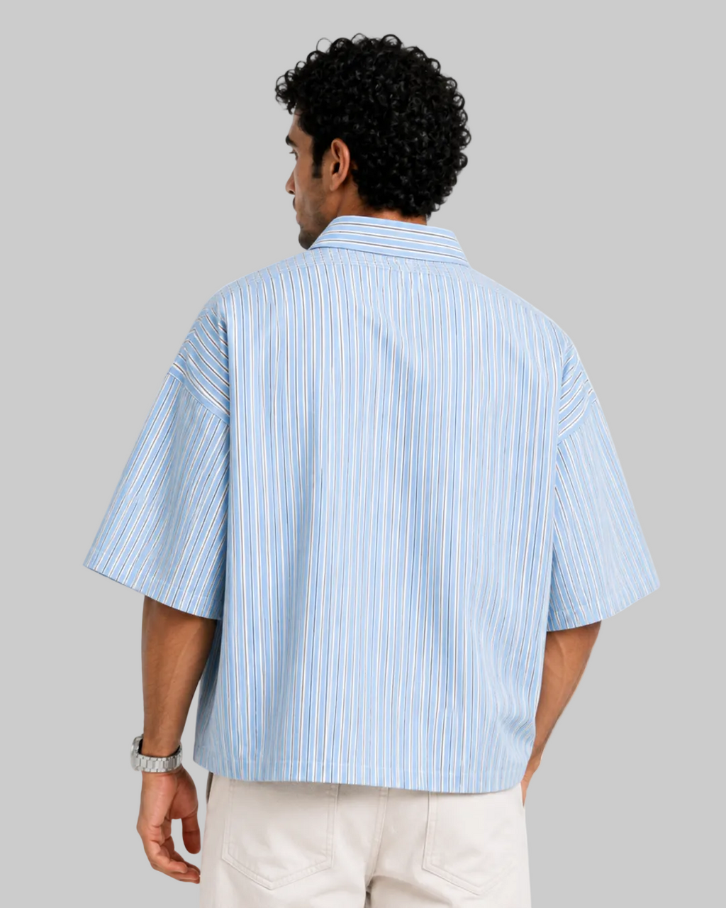 Himland Oversized Embroidered Shirt