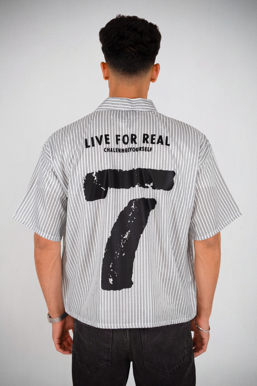 Live For Real-Box Fit-Shirt
