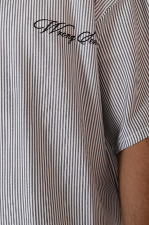 Wrong Sense box fit Shirt – Grey