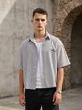 Wrong Sense box fit Shirt – Grey