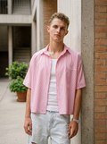 Himland Striped Shirt – Pink