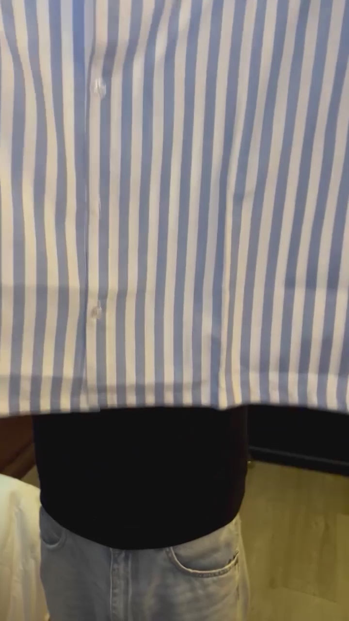 Honshu box fit Shirt – Sky Blue